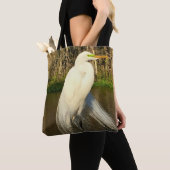 Charlie The Great Egret Tasche (Von Nahem)