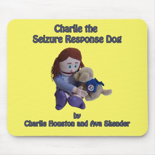 Charlie The Seizure Response Hund Mouse Pad Mousepad (Vorne)