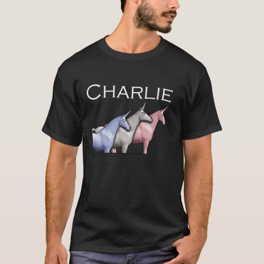 Charlie The Unicorns Shun T Shirt (Vorderseite)