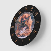 Charlie-Uhr - Welpenname - Uhr (Winkel)