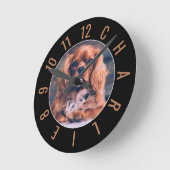 Charlie-Uhr - Welpenname - Uhr (Winkel)