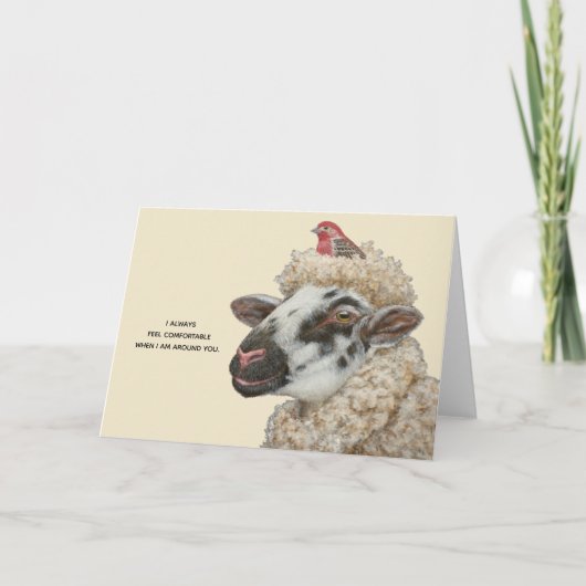 Charlie- und Beatrice-Freundschaftskarte Karte (Vorderseite)