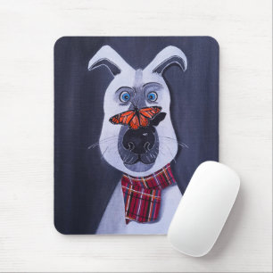 Charlie und das Monarch-Gemälde von Alfred Fox Mousepad