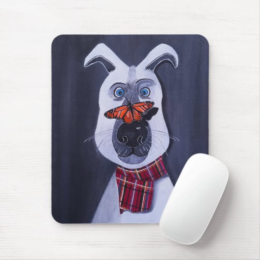 Charlie und das Monarch-Gemälde von Alfred Fox Mousepad (Mit Mouse)