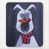 Charlie und das Monarch-Gemälde von Alfred Fox Mousepad (Vorne)