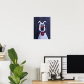 Charlie und das Monarch-Gemälde von Alfred Fox Poster (Heimbüro)