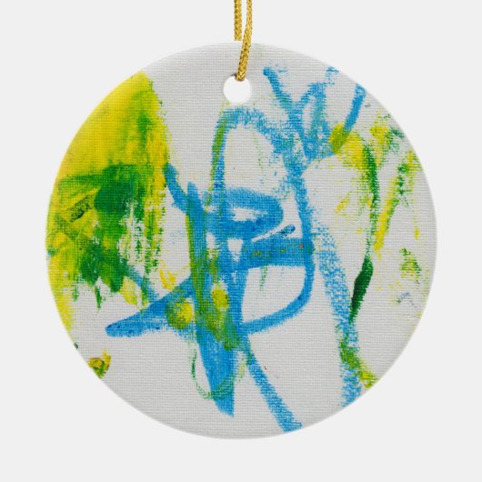 Charlien fantastische Verzierung Keramikornament (Vorne)