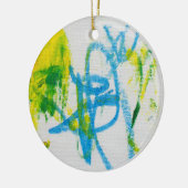 Charlien fantastische Verzierung Keramikornament (Links)