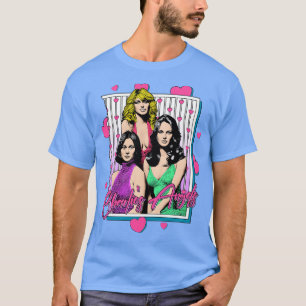 Charlies Angels Hearts Rahmen T-Shirt