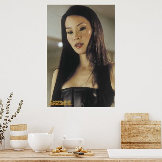 Charlies angels Lucy Liu Poster (Küche)