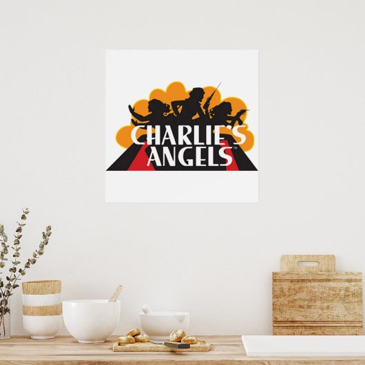 Charlies Angels Poster (Küche)