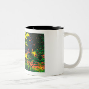 Charlie's Glücklicher Wasserspeier Zweifarbige Tasse