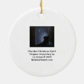 Charlie's Weihnachtsgeist Keramik Ornament (Hinten)