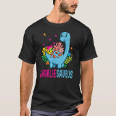 CHARLIESAURUS Personalized Name CHARLIE Dinosaur B T-Shirt (Vorderseite)