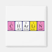 Charlin Periodenmagnet-Magnet Magnet (Vorne)