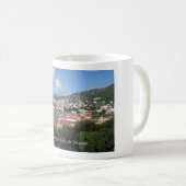 Charlotte Amalie, St Thomas Kaffeetasse (VorderseiteRechts)