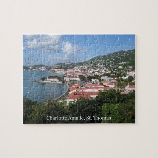 Charlotte Amalie, St. Thomas U.S.V.I. Puzzle (Horizontal)