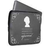 Charlotte Bronte - Behaltend Blick nach oben - Sch Laptopschutzhülle (Vorne Rechts)