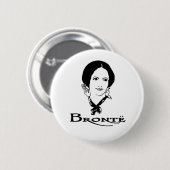 Charlotte Bronte Button (Vorne & Hinten)