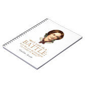 Charlotte Bronte - Das Leben ist eine Schlacht Notizblock (Linke Seite)