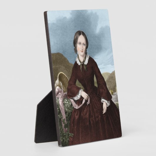 Charlotte Bronte Fotoplatte (Seite)