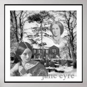 Charlotte Bronte hat ihr Auge auf Jane Eyre Poster
