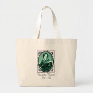Charlotte Brontë Jumbo Stoffbeutel