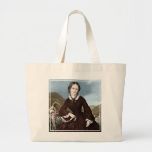 Charlotte Bronte Jumbo Stoffbeutel