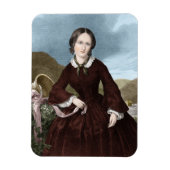 Charlotte Bronte Magnet (Vertikal)