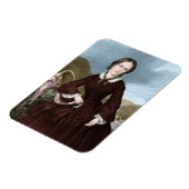 Charlotte Bronte Magnet (Linke Seite)