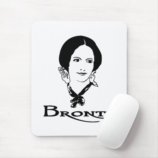 Charlotte Bronte Mousepad (Mit Mouse)