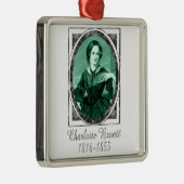 Charlotte Brontë Ornament Aus Metall (Rechts)