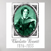 Charlotte Brontë Poster (Vorne)