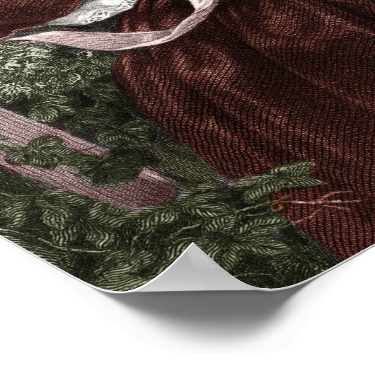 Charlotte Bronte Poster (Ecke)