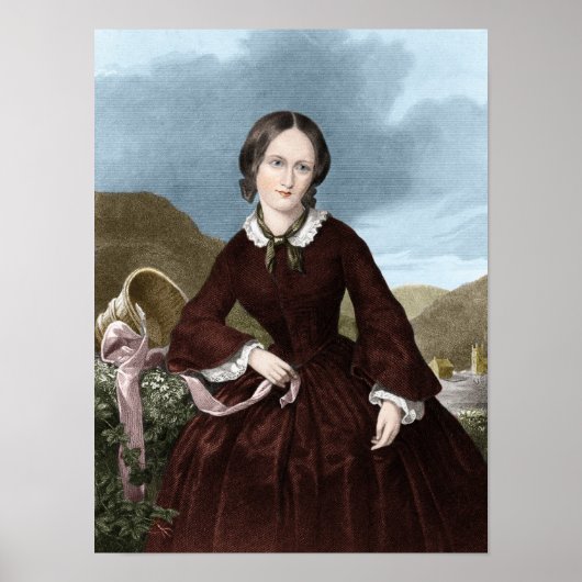 Charlotte Bronte Poster (Vorne)