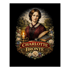 Charlotte Brontë Poster