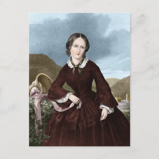 Charlotte Bronte Postkarte (Vorderseite)