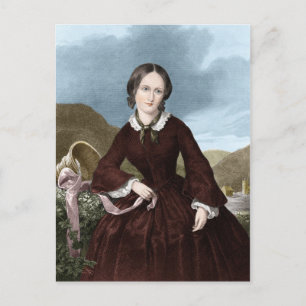 Charlotte Bronte Postkarte
