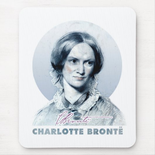 Charlotte Bronte Richmond Portrait Mousepad (Vorne)