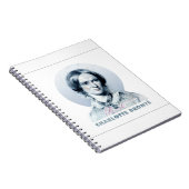 Charlotte Bronte Richmond Portrait Notizblock (Rechte Seite)