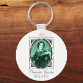Charlotte Brontë Schlüsselanhänger (Vorderseite)