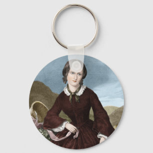 Charlotte Bronte Schlüsselanhänger