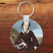 Charlotte Bronte Schlüsselanhänger (Vorderseite)