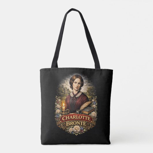 Charlotte Bronte Tasche (Rückseite)
