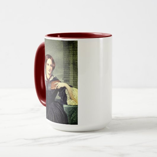 Charlotte Bronte | Tasse des Kaffees (Vorderseite Links)