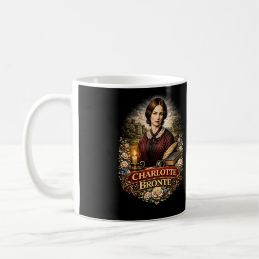 Charlotte-Brontë-Tasse Kaffeetasse (Links)