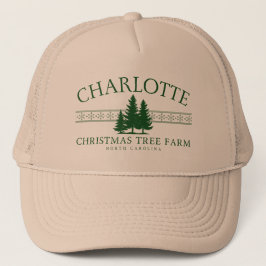 Charlotte Christmas Tree Farm, North Carolina Truckerkappe