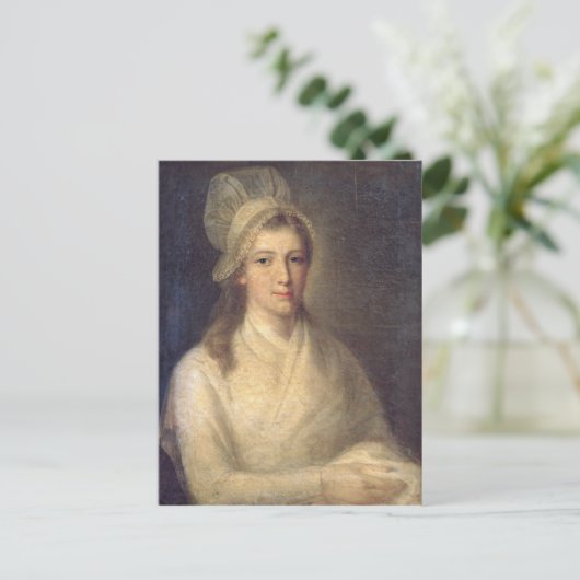 Charlotte Corday Postkarte (Stehend Vorderseite)