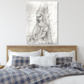 Charlotte de Savoie Leinwanddruck (Insitu (Schlafzimmer))