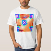 Charlotte de witte retro T-Shirt (Vorderseite)